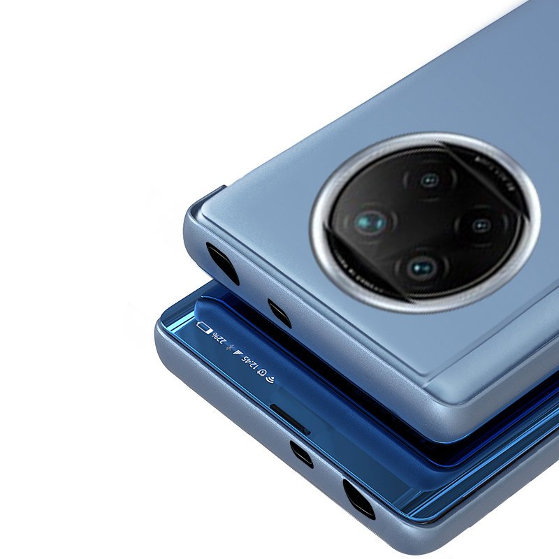 Clear View Case dla Xiaomi Redmi Note 9T 5G - Niebieski