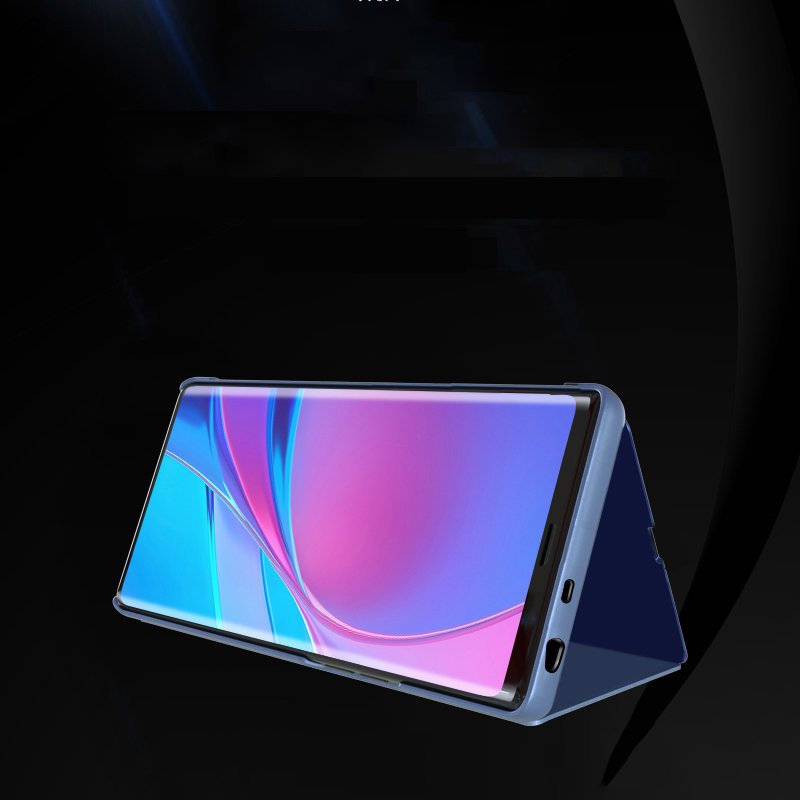 Clear View Case dla Xiaomi Redmi Note 9T 5G - Niebieski
