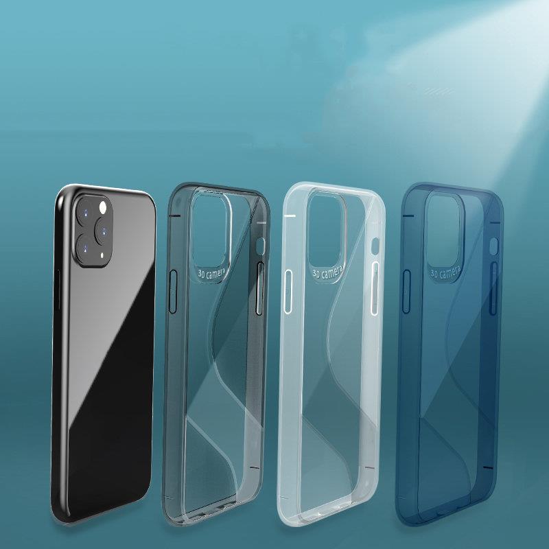 Etui S-Case TPU do Huawei P40 Lite - Niebieski