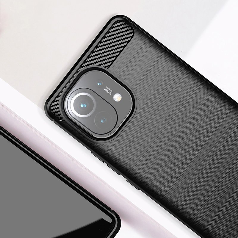 Etui Carbon Shield do Xiaomi Mi 11 - Niebieski