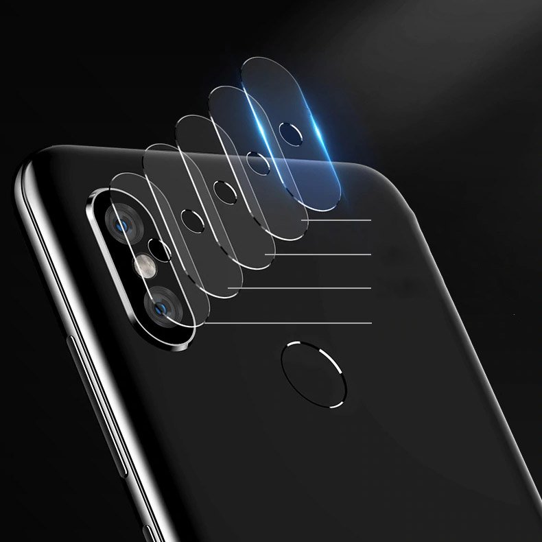 Szkło ochonne na aparat 9H dla Xiaomi Redmi 7 - Przeźroczysty