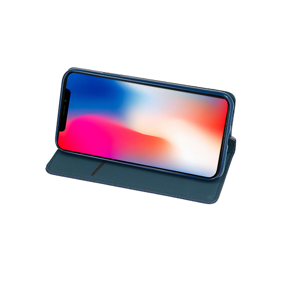 Eleganckie etui magnetyczne do Xiaomi 12 Pro - Granatowy