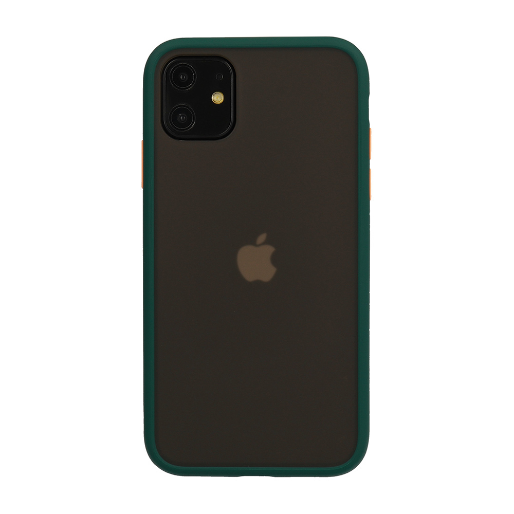 Vennus Button Matt etui dla Xiaomi Redmi 9A - Przeźroczysty