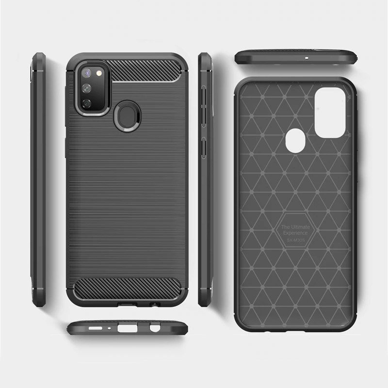 Etui Carbon Shield do Huawei Mate 40 - Czarny