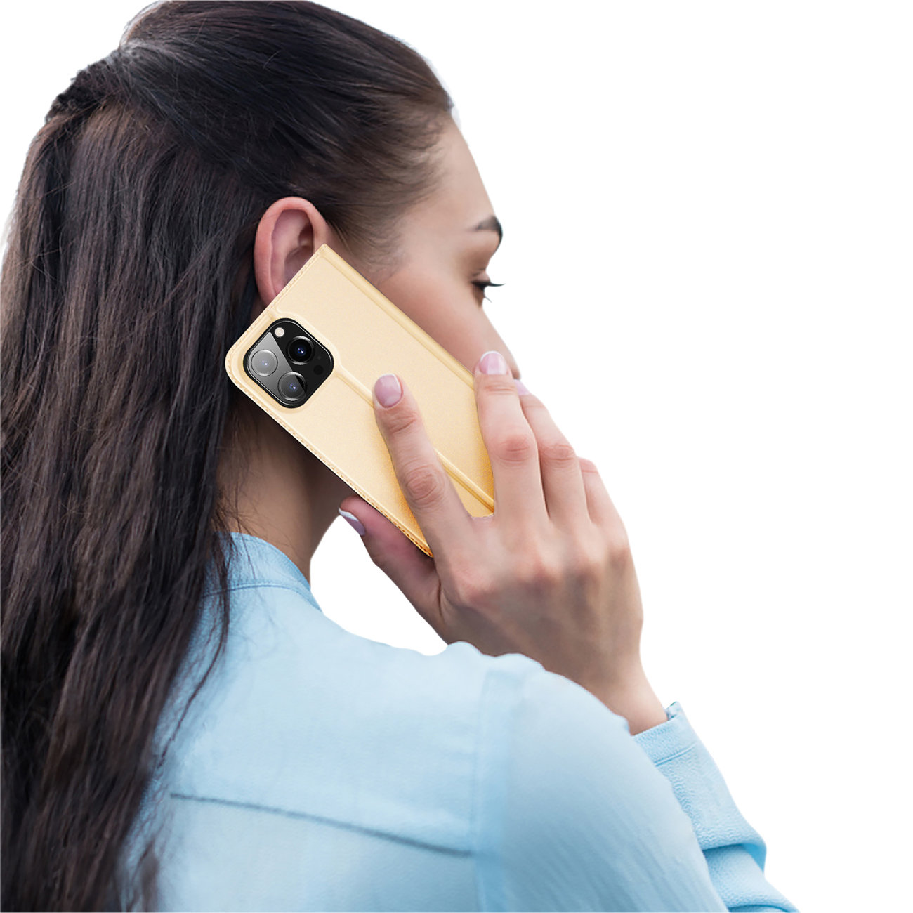 Etui książkowe DUX DUCIS Skin Pro do Apple iPhone 14 Pro Max - Różowy