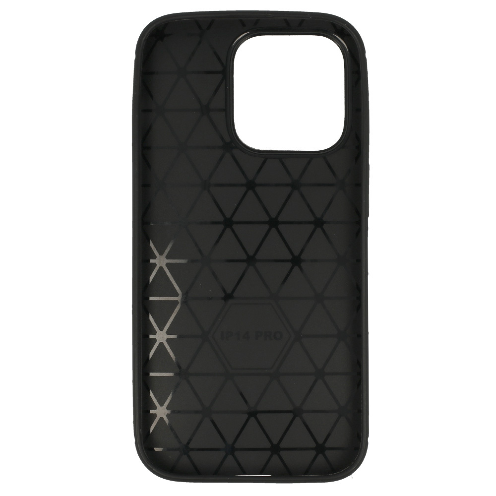 Etui Carbon Shield do Apple iPhone 14 Pro Max - Czarny