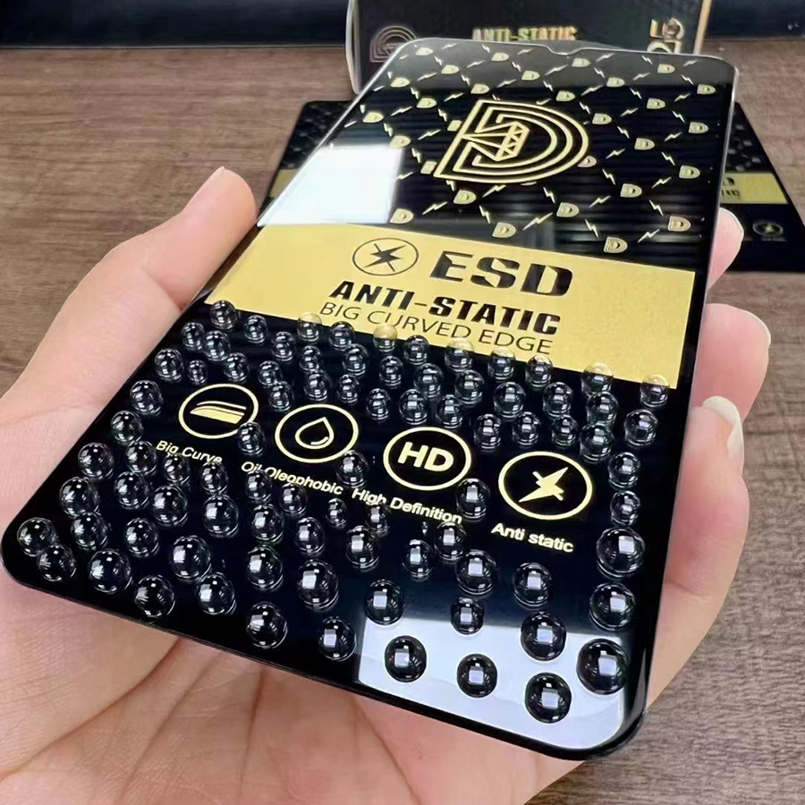 Diamond szkło hartowane antystatyczne dla Samsung Galaxy A53 5G - Czarny