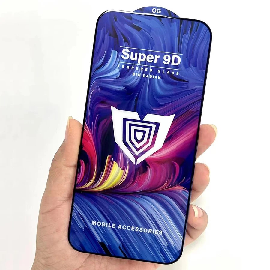 Szkło ochronne 9D Super do Motorola Moto G32 - Czarny