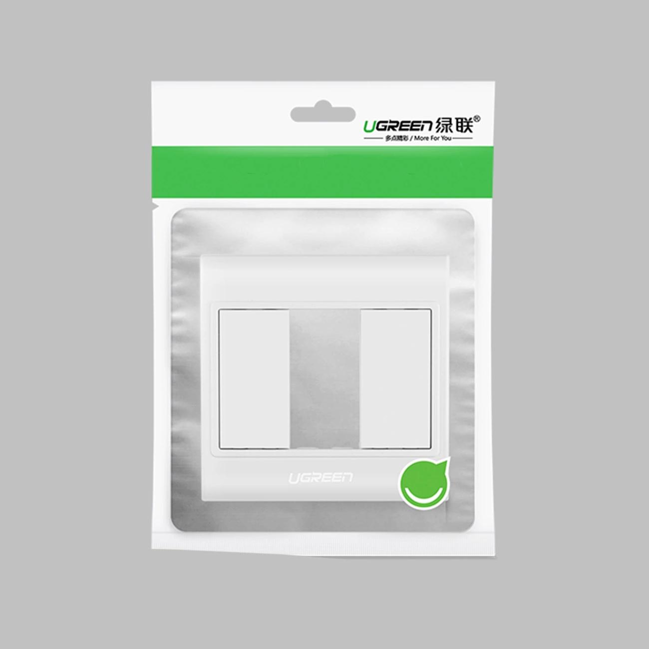 Gniazdo HDMI Ugreen do ramki typu 86 - Białe