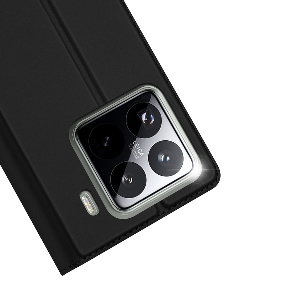 Etui książkowe DUX DUCIS Skin Pro do Xiaomi 15 Pro - Czarny