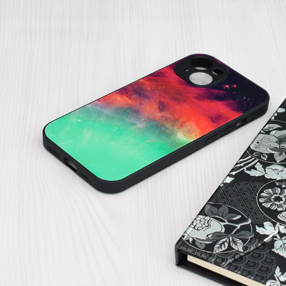 Etui Techsuit - Seria Glaze - Apple iPhone 15 Plus - Multikolorowy 3