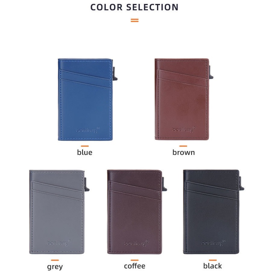 WALLET Baellerry LU-36142 - Niebieski