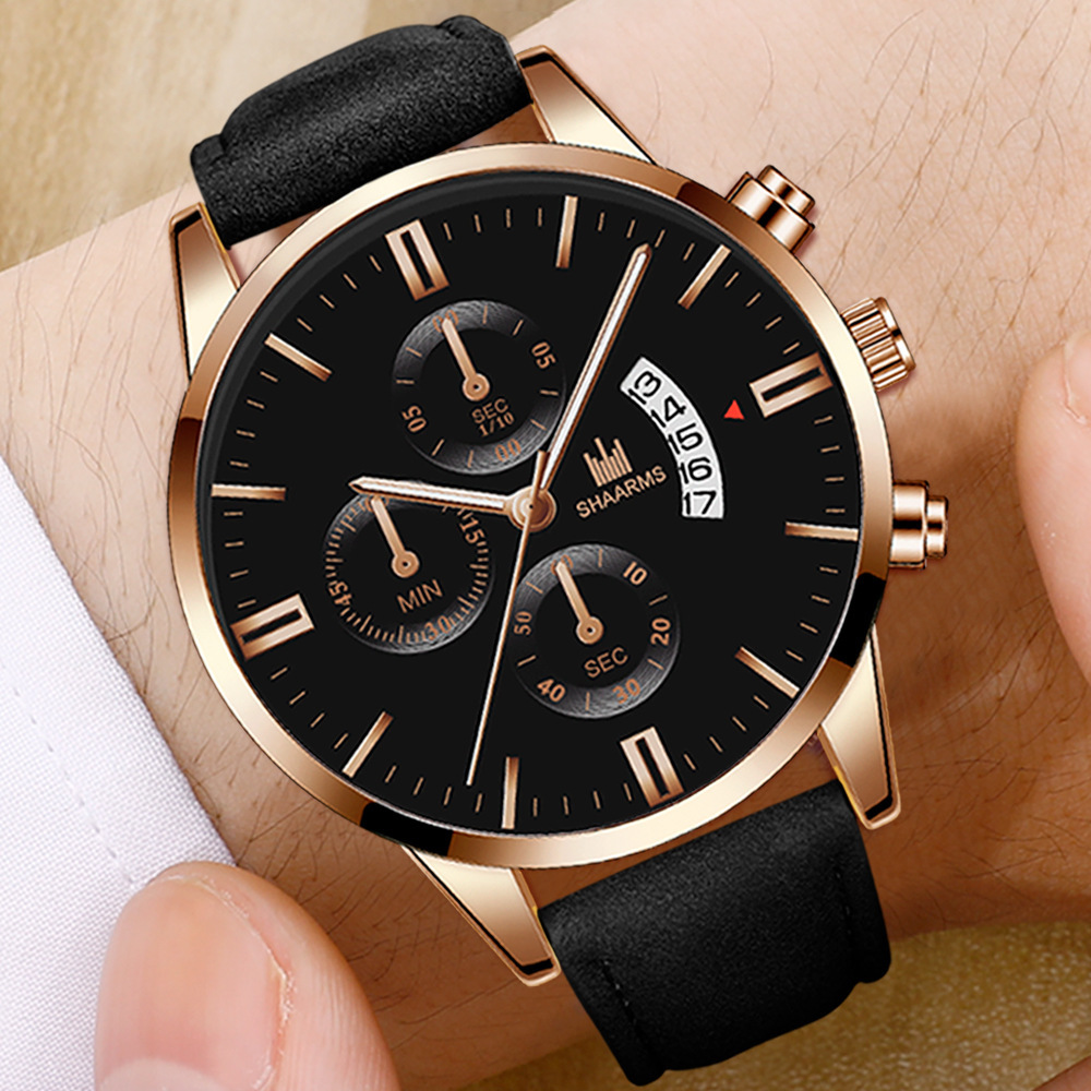 Zegarek RA-11595 - Czarny/Różowozłoty