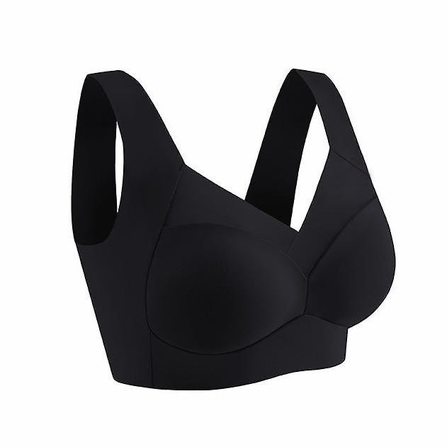 Bezszwowy biustonosz CO-30609 - Czarny/L