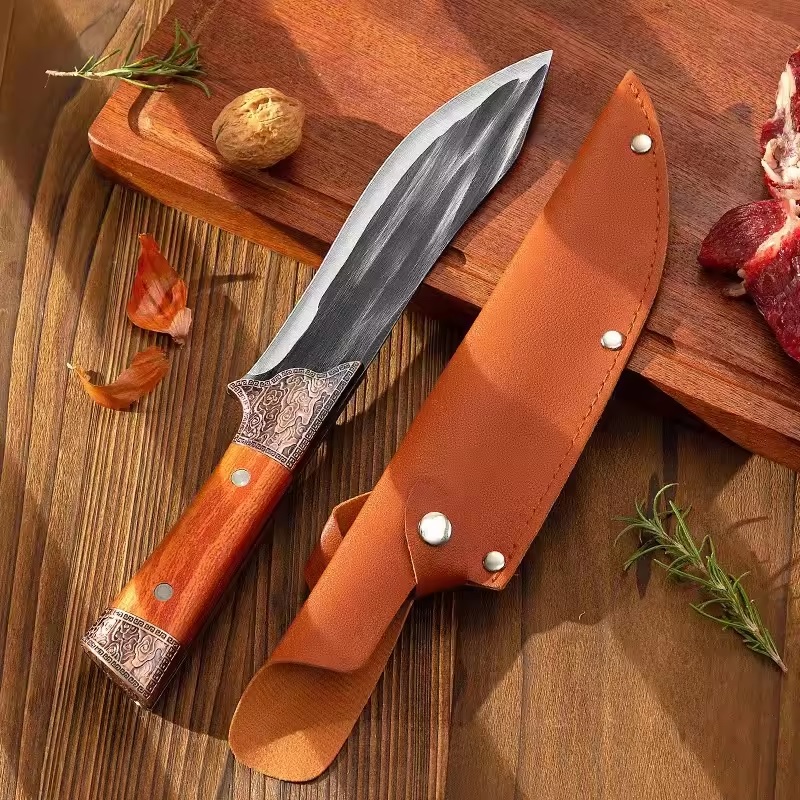 Nóż kuchenny DE-33025 - Brązowy/Butcher