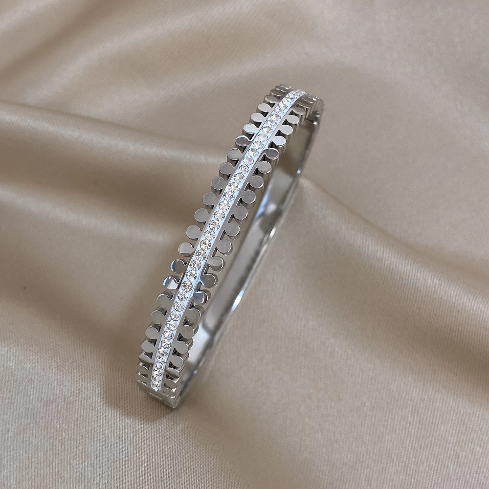 Bransoletka FE-32634 - Srebrna