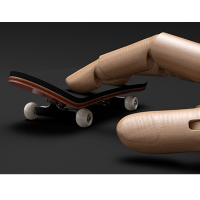 Finger Skateboard - Jasnoniebieska