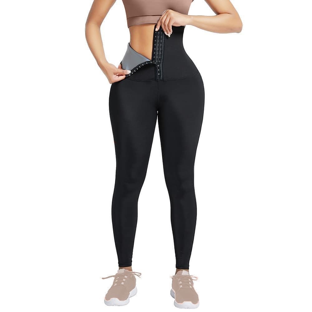 Formujące Legginsy - Czarny/L