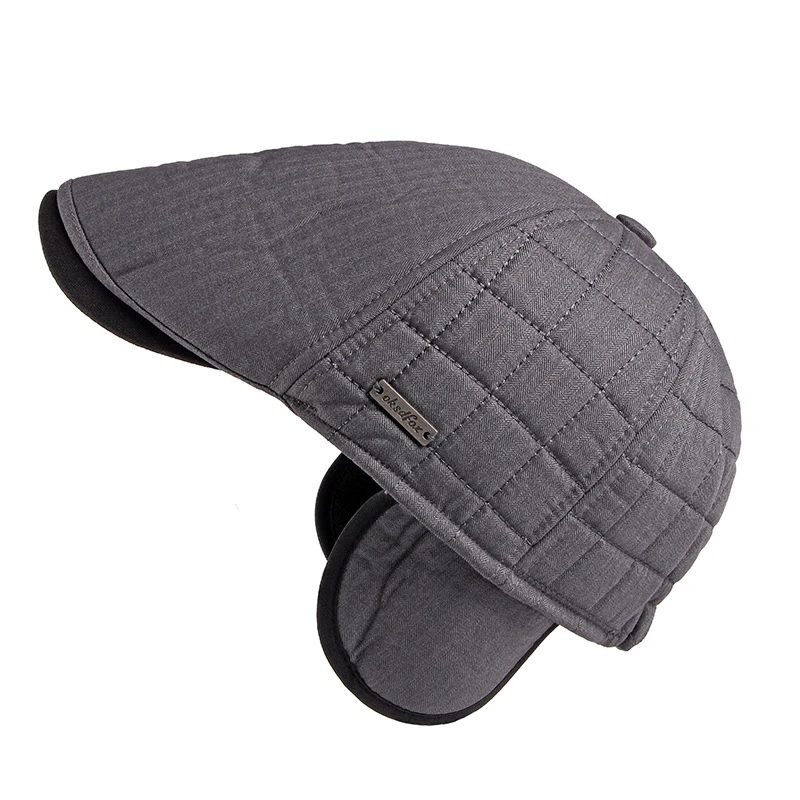 Beret męski GR-26014 - Czarny