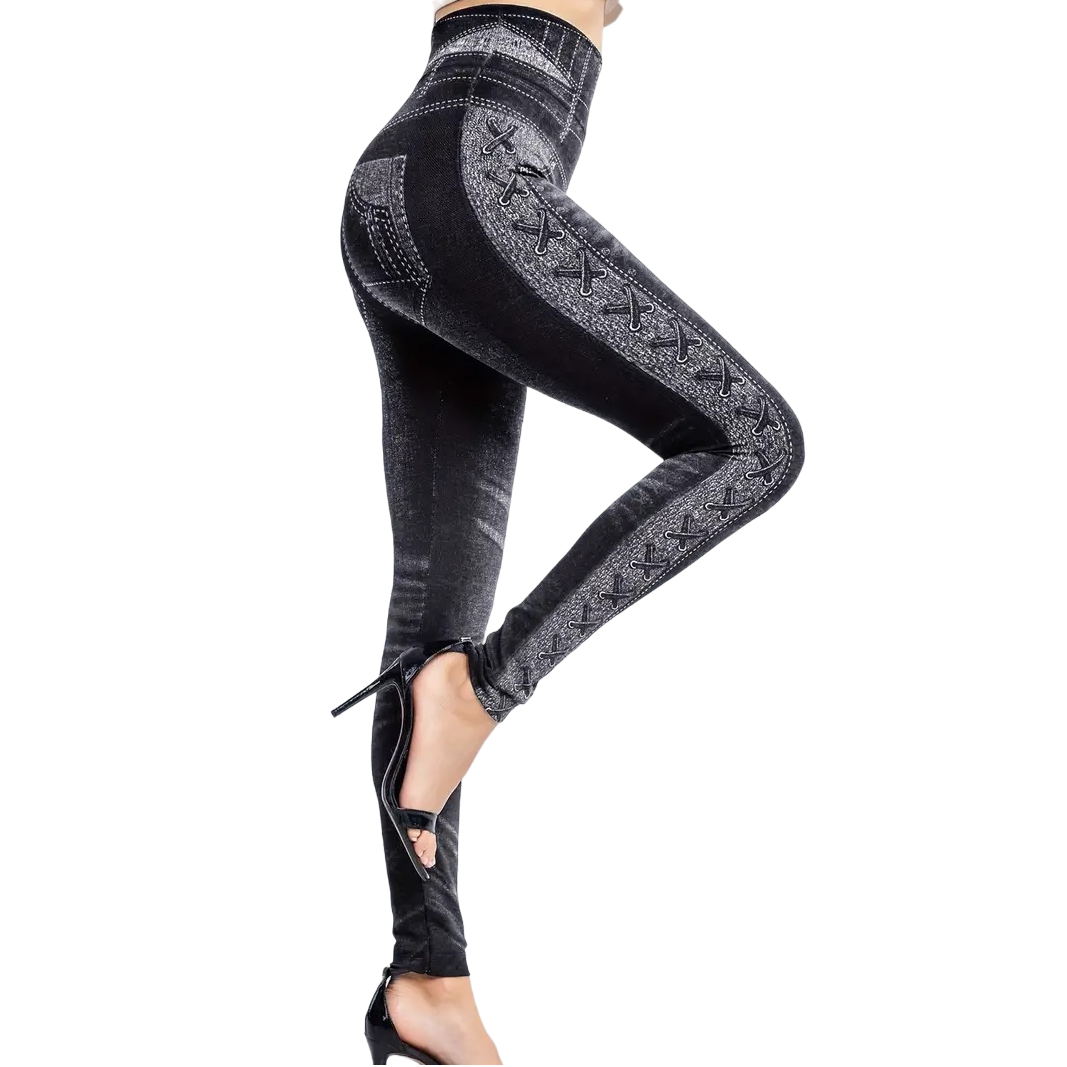 Legginsy CA-30360 - Czarny / L