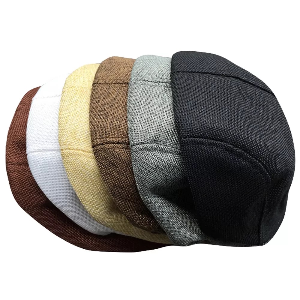 Beret męski SC-16104 - Niebieski