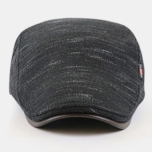 Beret męski SE-22096 - Czarny