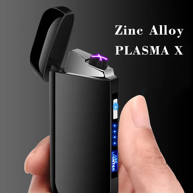 Zapalniczka elektryczna z ładowaniem USB TO-25706 - Niebieski