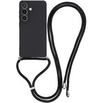 Etui z paskiem crossbody dla Samsung Galaxy A37 5G - Czarny
