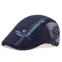 Beret męski TY-15488 - Ciemnoniebieski